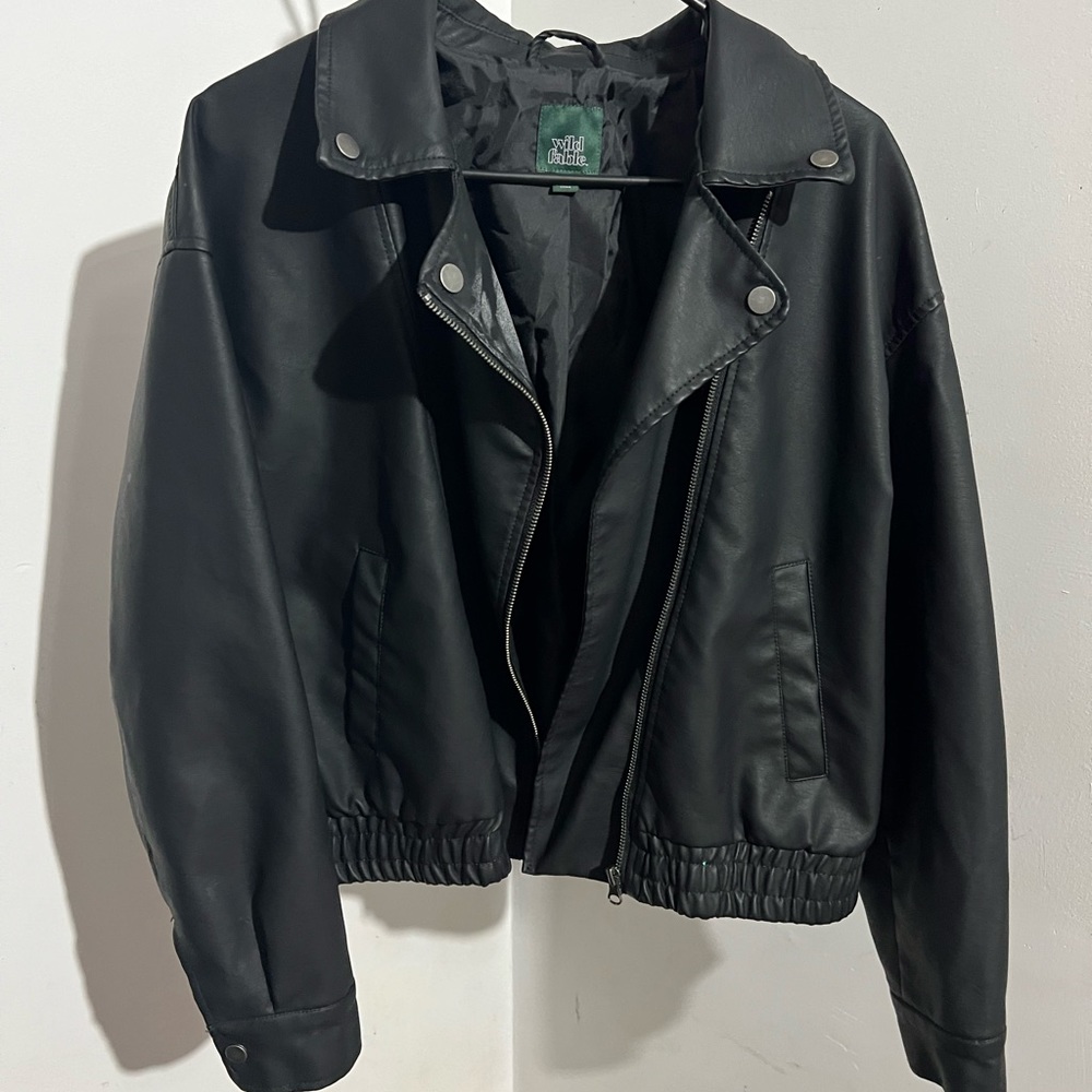 Leather jacket